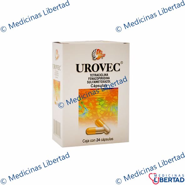 UROVEC CAPSULAS C/24 | Medicinas Libertad